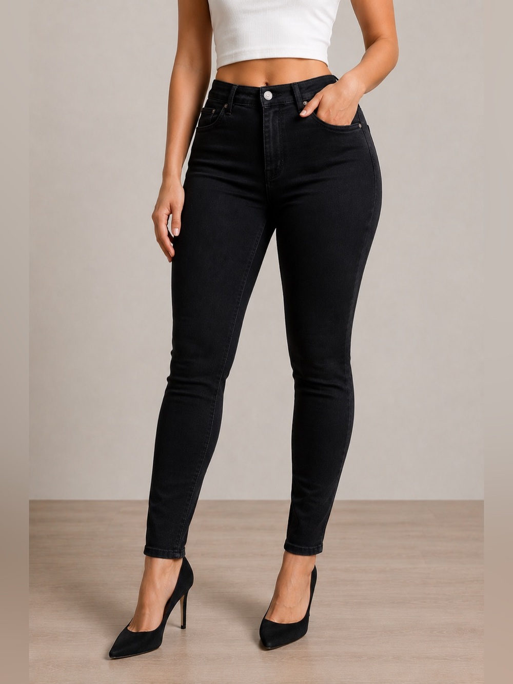 Good American Good Legs Skinny Jeans - Size 10/30